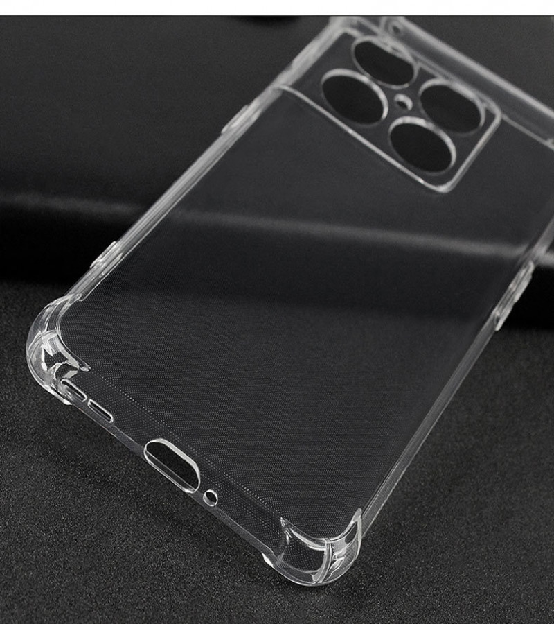OnePlus 10 Pro Back Cover Transparent Extra Bumper Anti Shock Soft Clear Case OnePlus 10 Pro