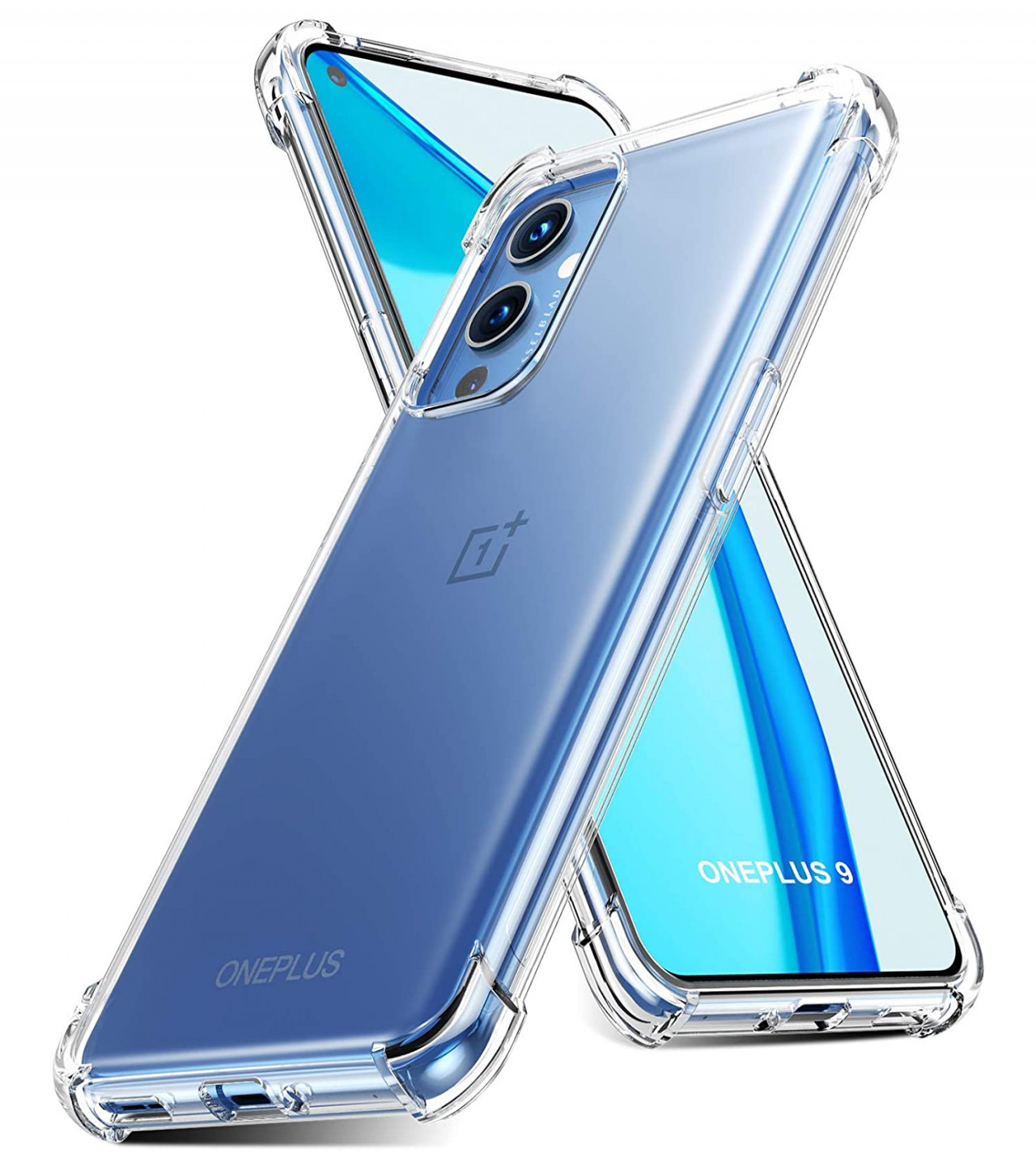 OnePlus 9 Back Cover Transparent Extra Bumper Anti Shock Soft Clear Case OnePlus 9
