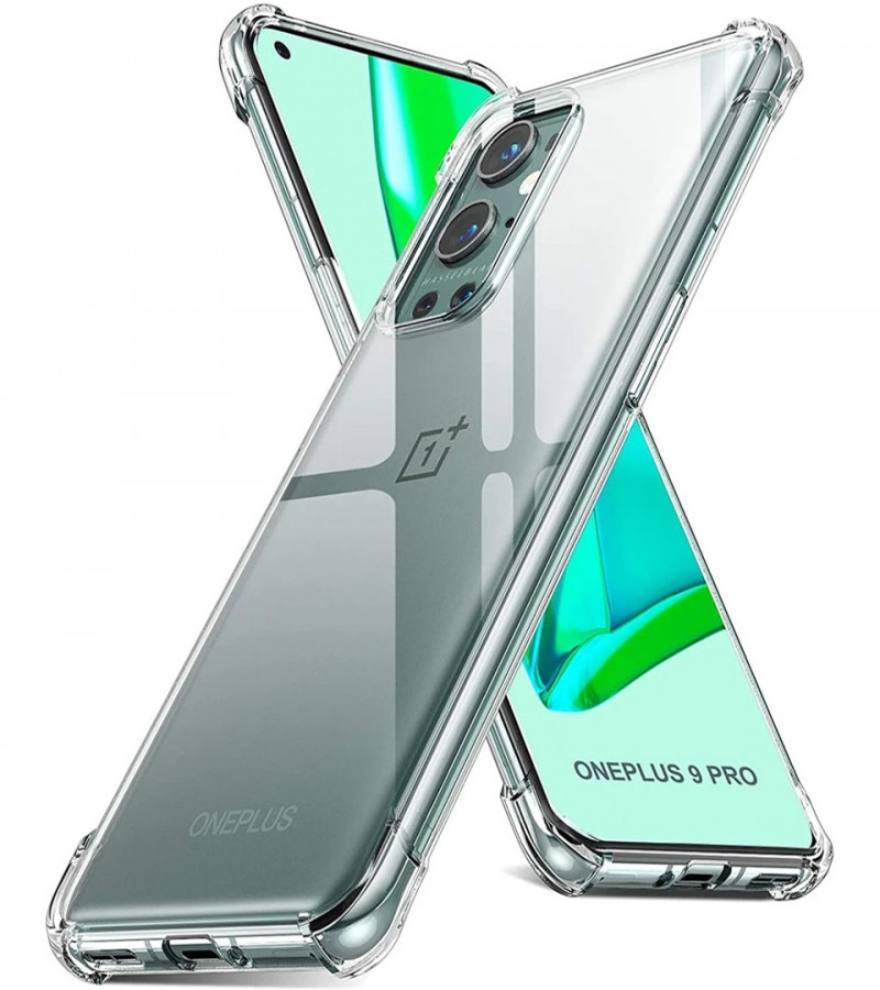 OnePlus 9Pro Back Cover Transparent Extra Bumper Anti Shock Soft Clear Case OnePlus 9 Pro