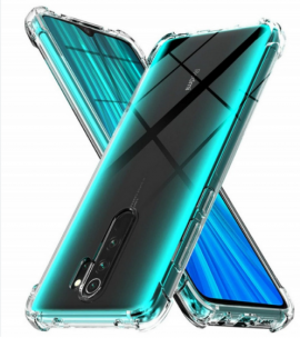 Redmi Note Pro Back Cover Transparent Extra Bumper Anti Shock