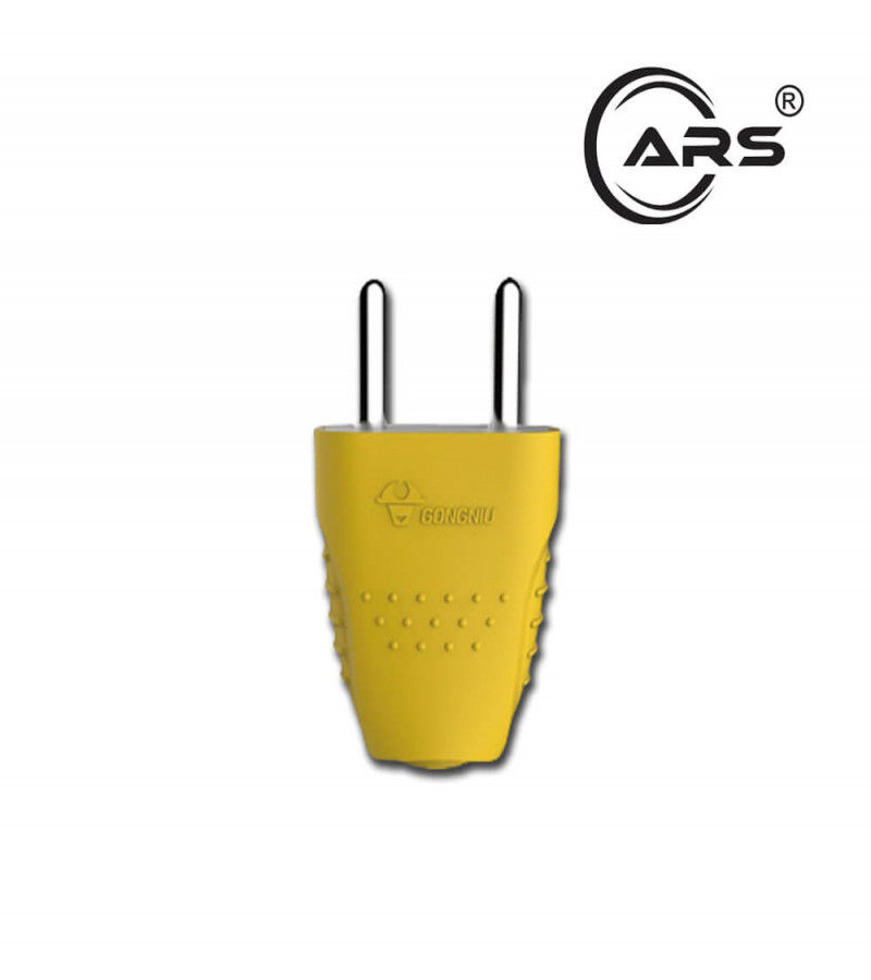 Gongniu Shockproof Round Pin Plug 2500W 10L6-01 | 3-Pin Safety Power Plug | Durable Electrical Socket Adapter