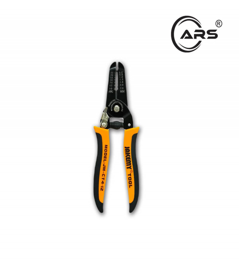 Jakemy JM-CT4-12 Professional Electrician Wire Stripping Tool | Multi-Function Cable Cutter & Crimper