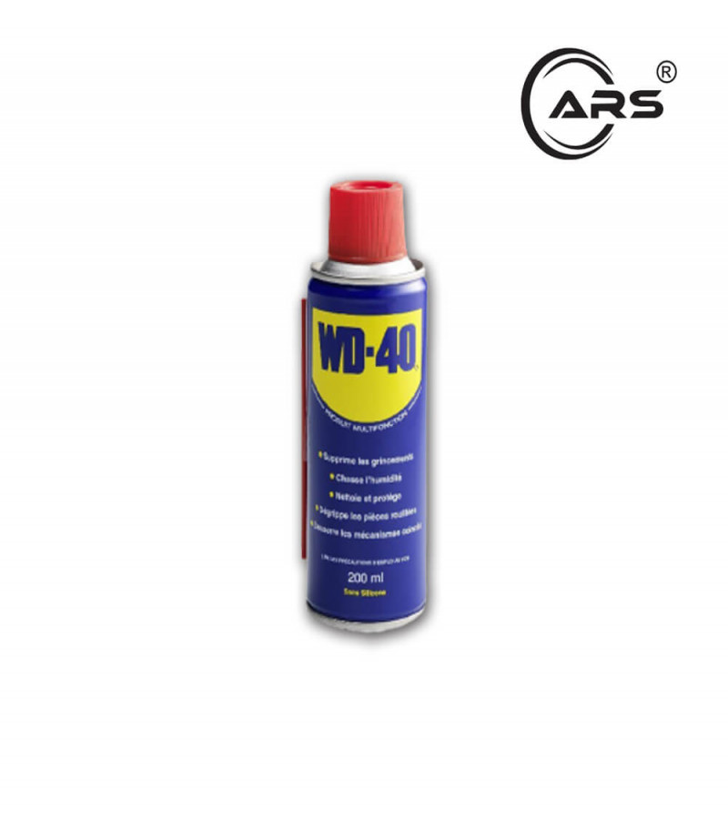 WD-40® Multi-Use Lubricant Spray – Protects, Penetrates, Cleans & Lubricates – 200ml Classic Can