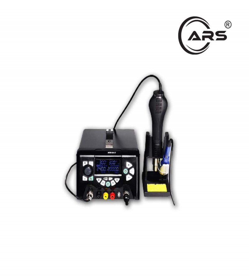 Yihua YH-853D 5A-II Hot Air Rework Soldering Station with DC Power Supply, SMD Repair Tool, LED Display