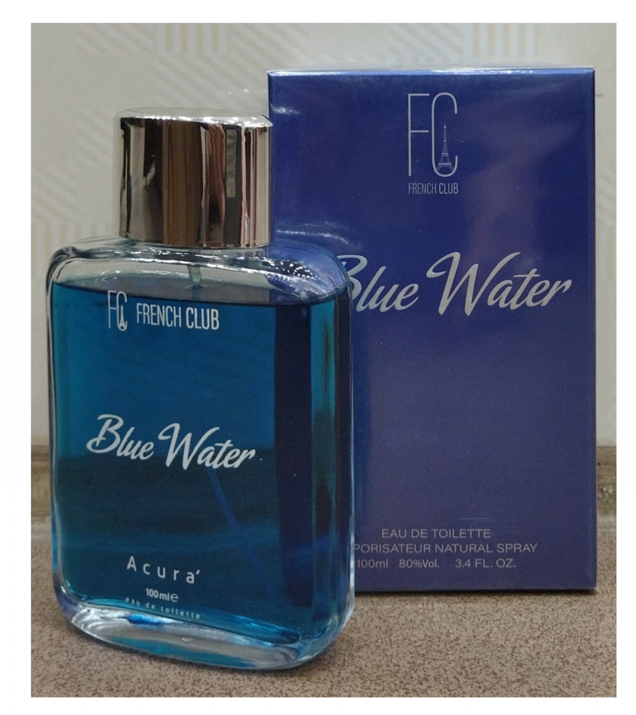 French Club Blue Water Perfume For Men – EDT – 100 ml