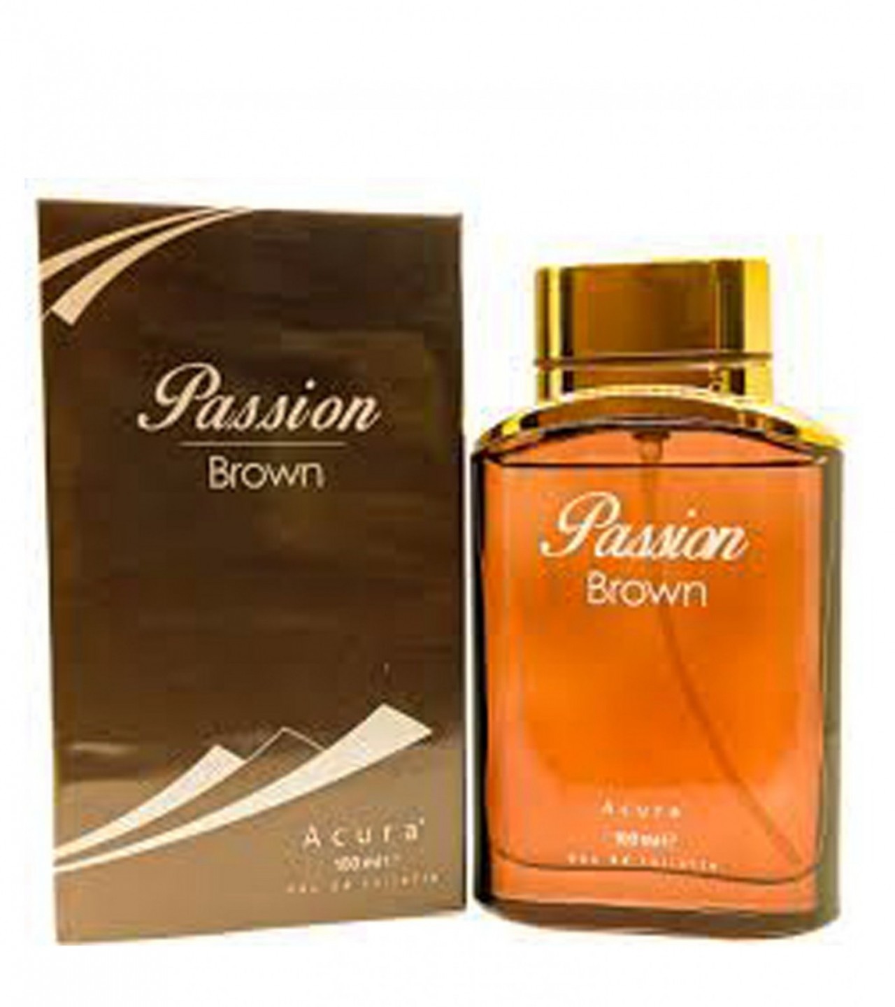Acura Passion Perfume For Men - Eau De Toilette - 100 ml - Brown