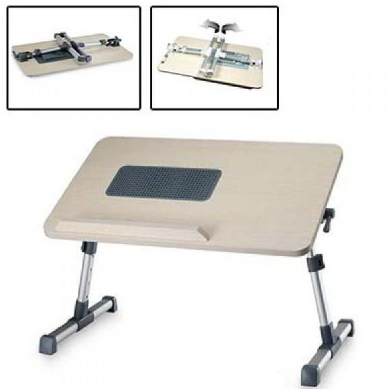 Adjustable, Foldable & Ergonomic Laptop Cooling Table