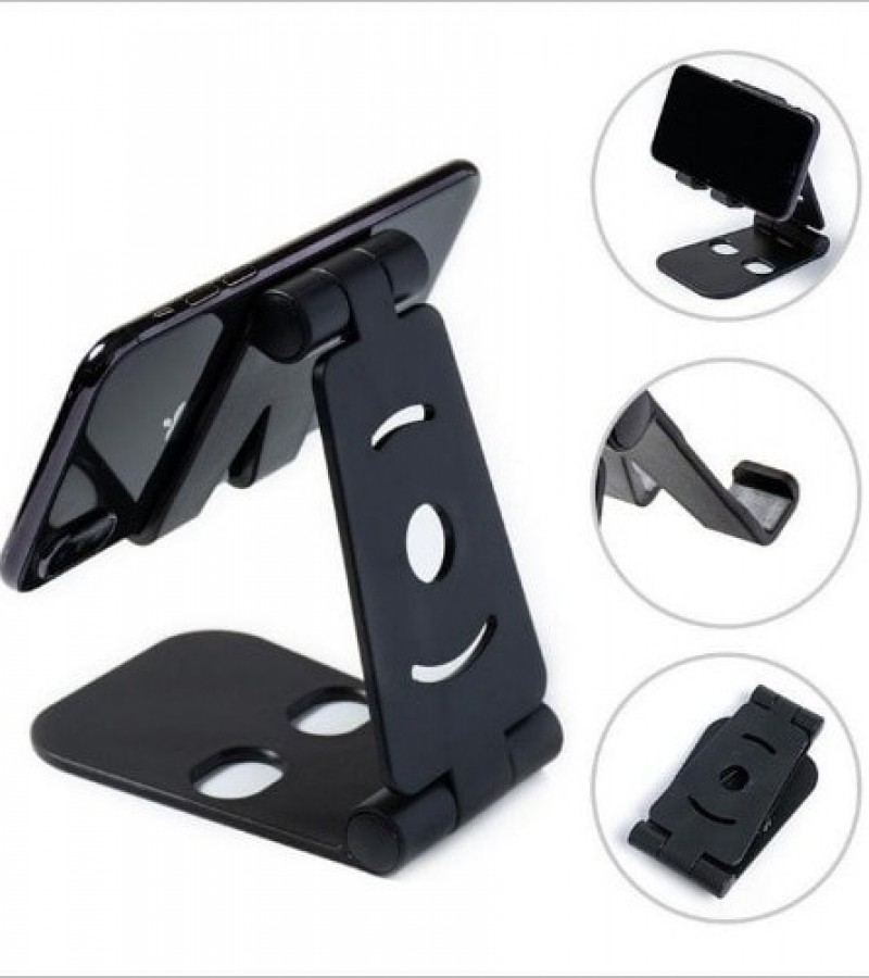 Adjustable Mobile Stand Desktop Mobile Phone Folding Bracket Folding Lazy Phone Mobile Holder Stand