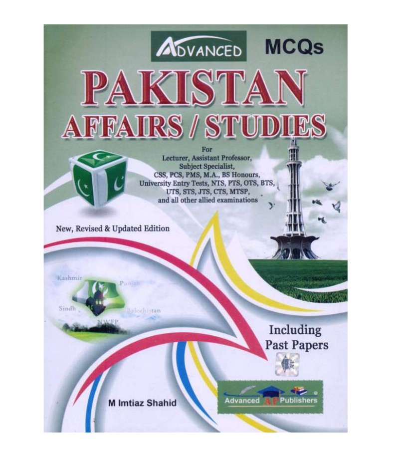 Advanced Pakistan Affairs, Studies MCQs for Lecturer, Assistant Professor