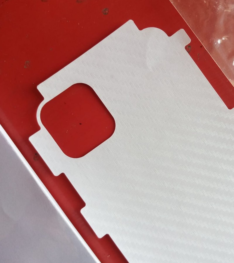 Apple Iphone 11 Pro Max - Carbon Fiber Matte sheet for phones rare protection - textured designed
