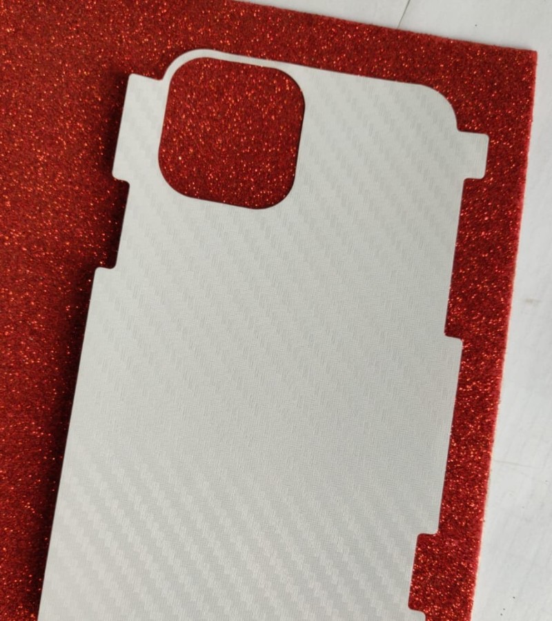 Apple Iphone 12 Pro Max - Carbon Fiber Matte sheet for phones rare protection - textured designed