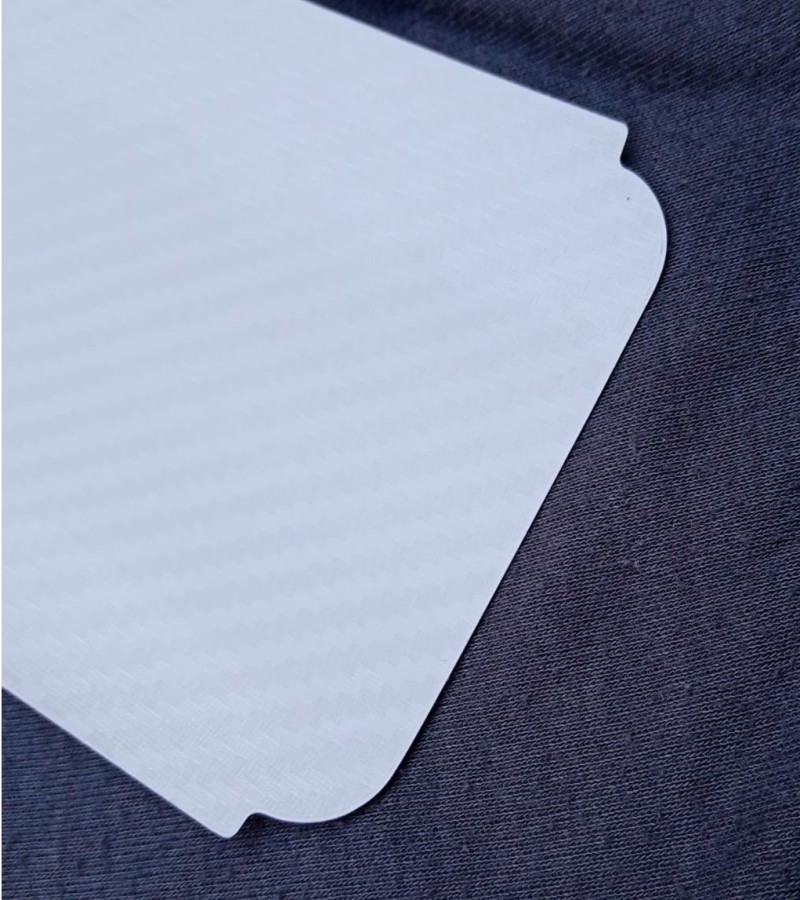 Camon 12 Air- Carbon Fiber Matte sheet for phones rare protection - textured designed
