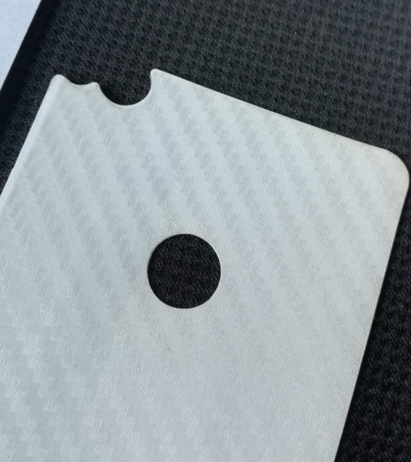 Honor 8 Lite-Carbon Fiber Matte sheet for phones rare protection - rare guard - textured design