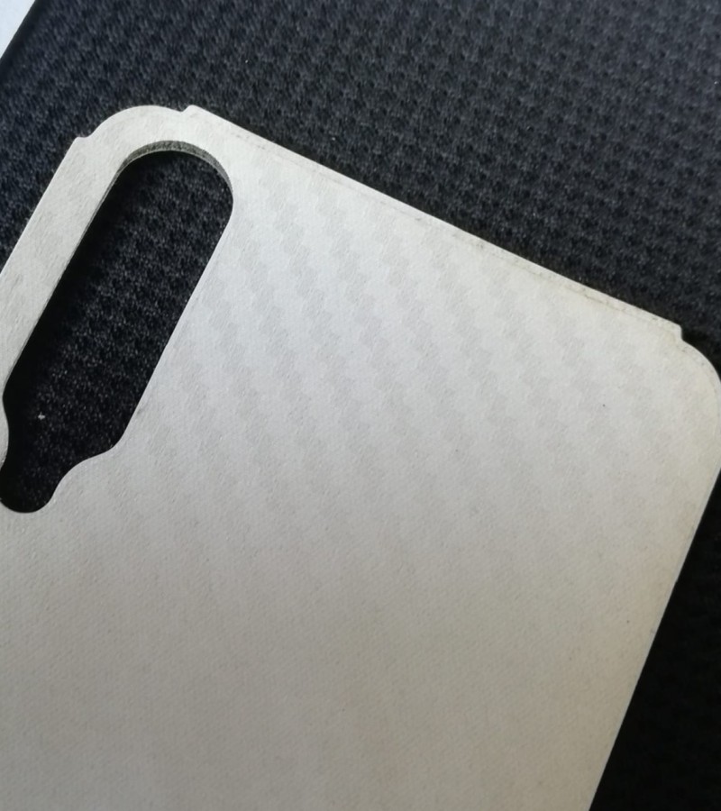 Honor 9X-Carbon Fiber Matte sheet for phones rare protection - rare guard - textured design