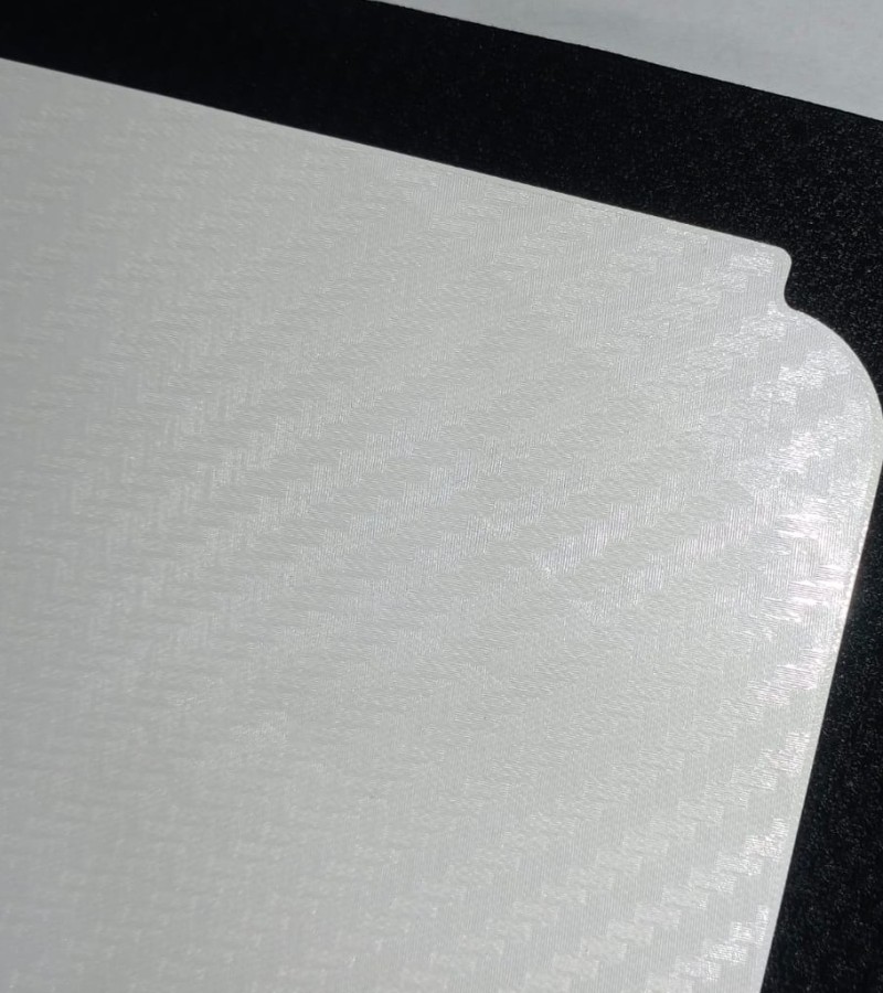 Hot 10 Play-Carbon Fiber Matte sheet for phones rare protection - rare guard - textured design