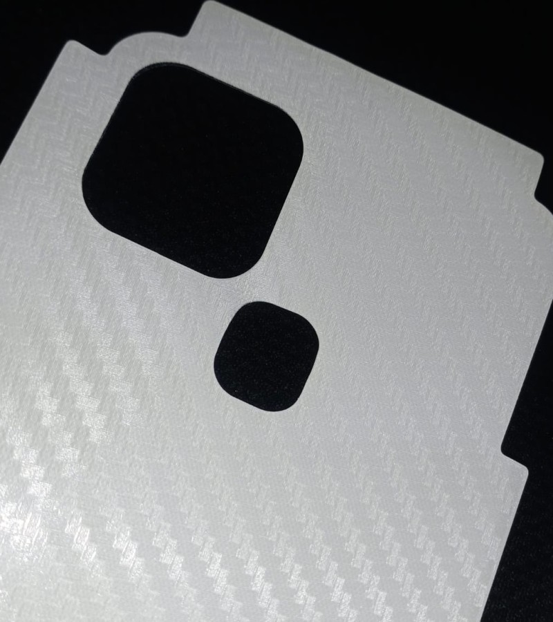 Hot 10i-Carbon Fiber Matte sheet for phones rare protection - rare guard - textured design