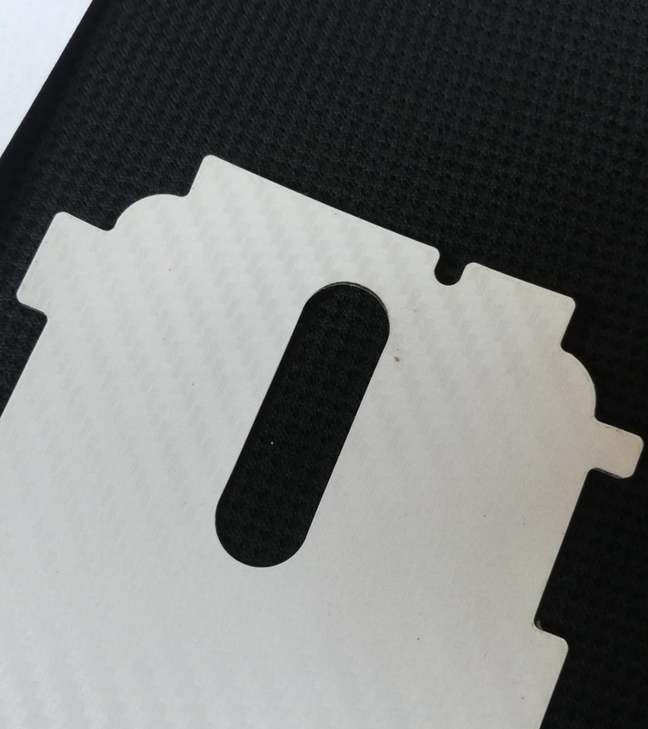 Huawei  Mate 10 Lite-Carbon Fiber Matte sheet for phones rare protection - textured designed