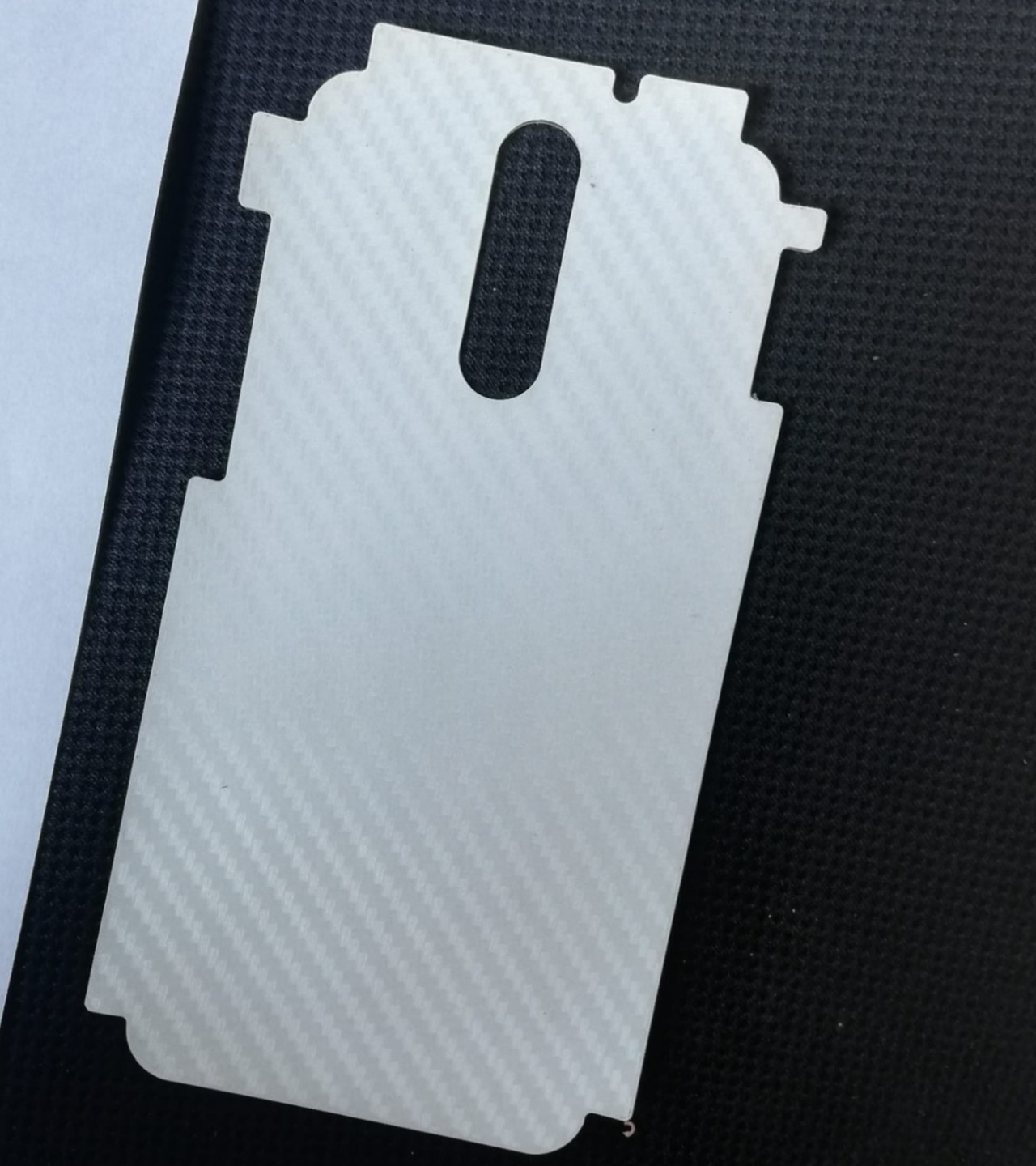 Huawei  Mate 10 Lite-Carbon Fiber Matte sheet for phones rare protection - textured designed