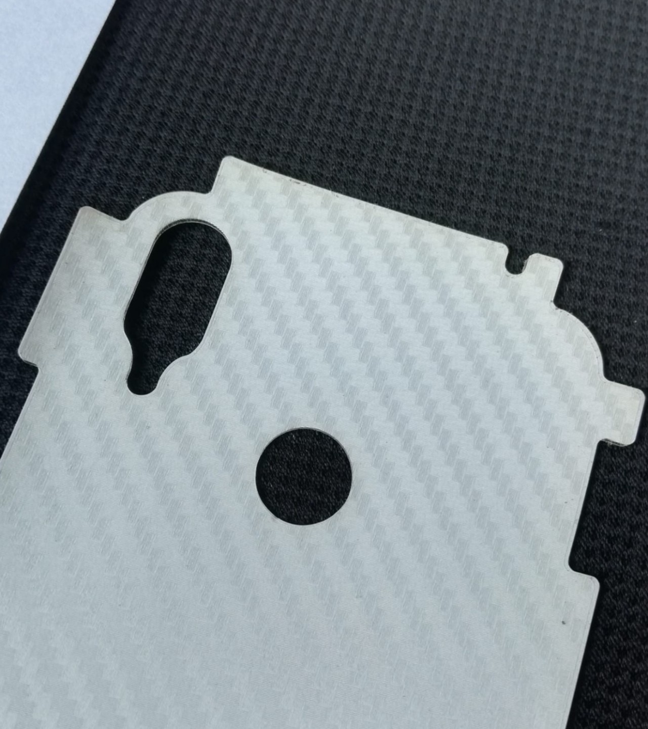 Huawei Nova 3i-Carbon Fiber Matte sheet for phones rare protection - textured designed