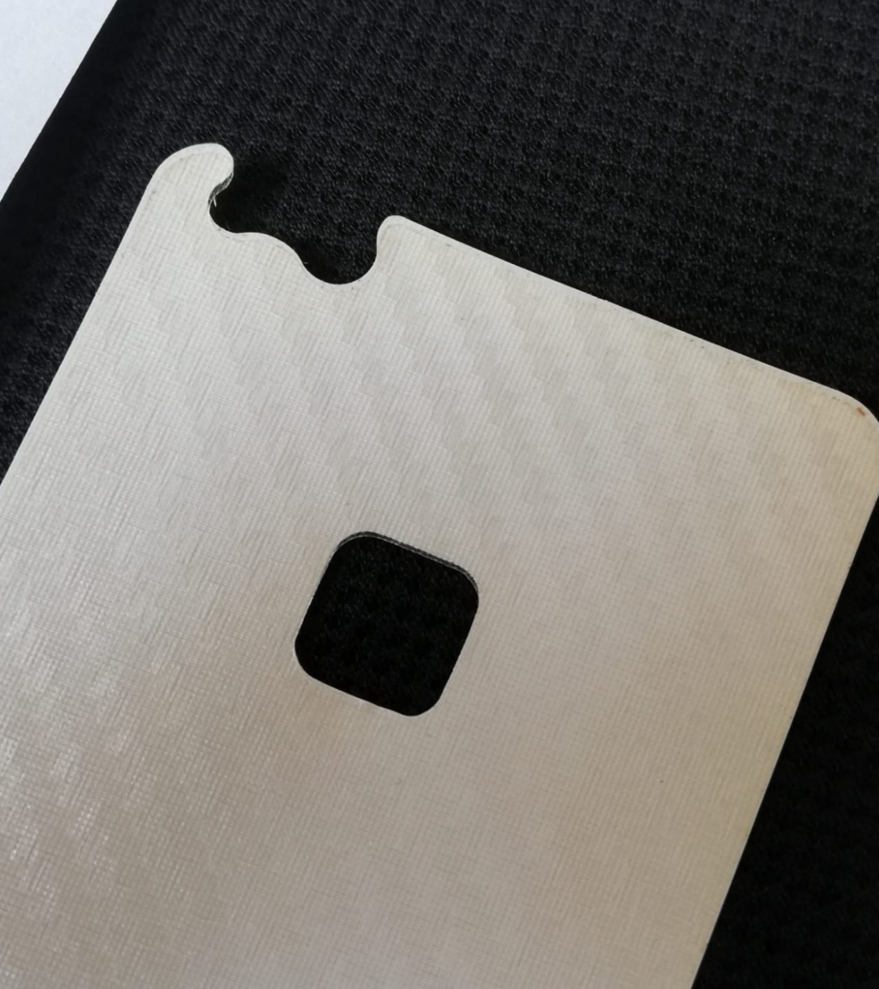 Huawei P10 Lite-Carbon Fiber Matte sheet for phones rare protection - textured designed