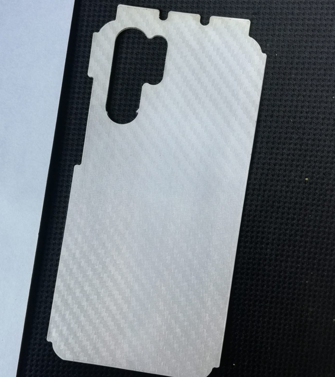 Huawei P30 Pro-Carbon Fiber Matte sheet for phones rare protection - textured designed