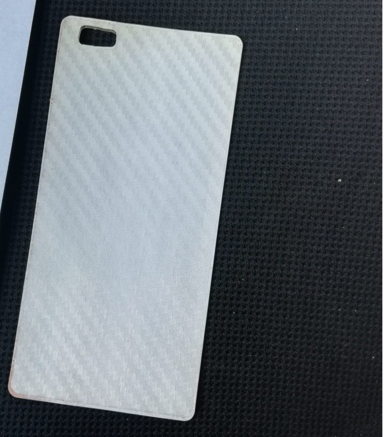 Huawei P8 Lite-Carbon Fiber Matte sheet for phones rare protection - textured designed