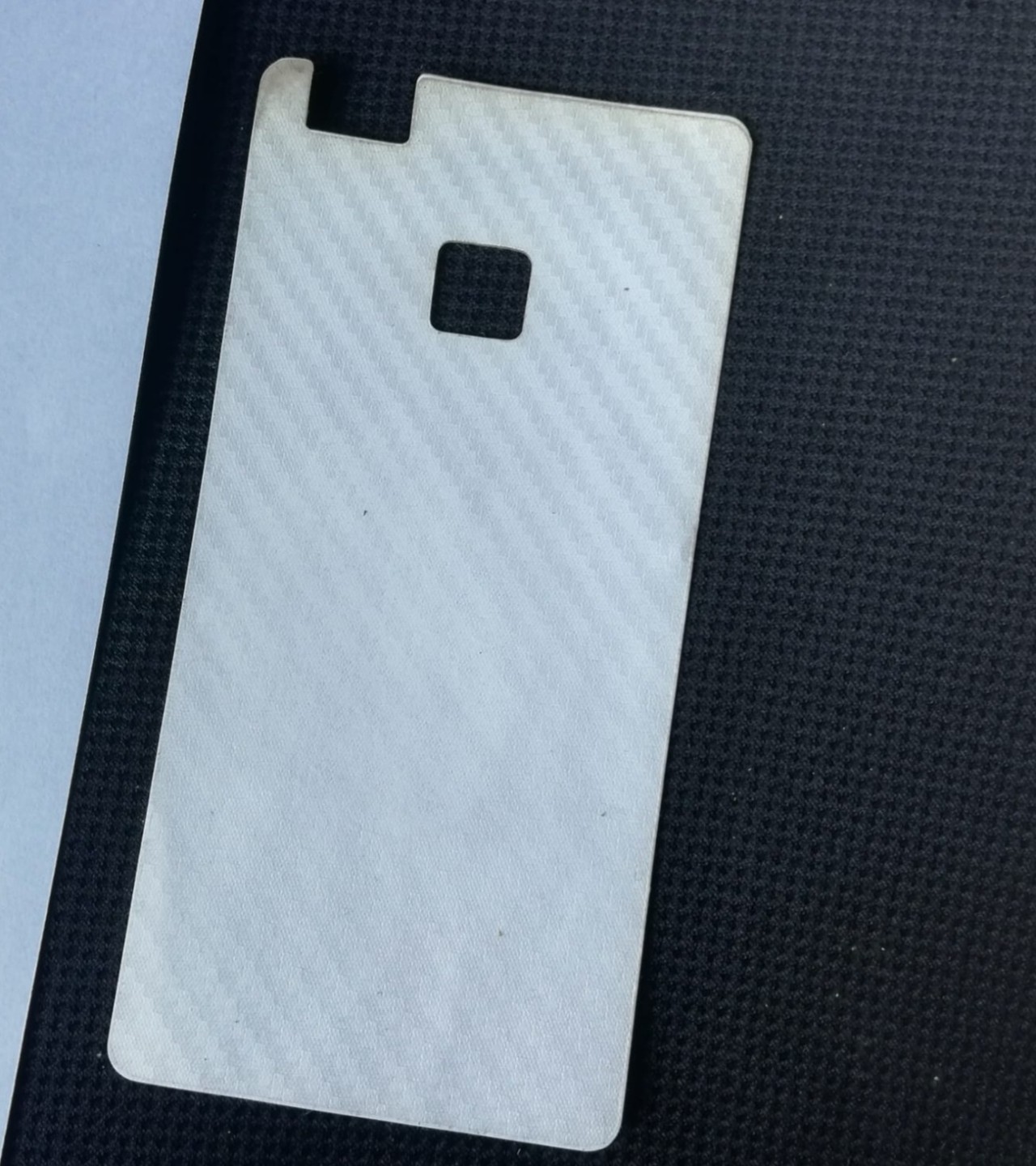 Huawei P9 Lite-Carbon Fiber Matte sheet for phones rare protection - textured designed