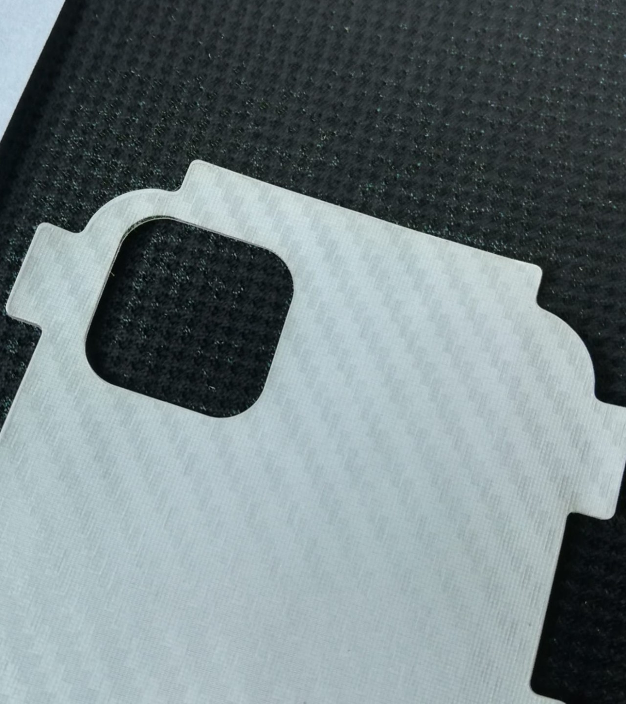 Huawei Y5 Prime 2019-Carbon Fiber Matte sheet for phones rare protection - textured designed