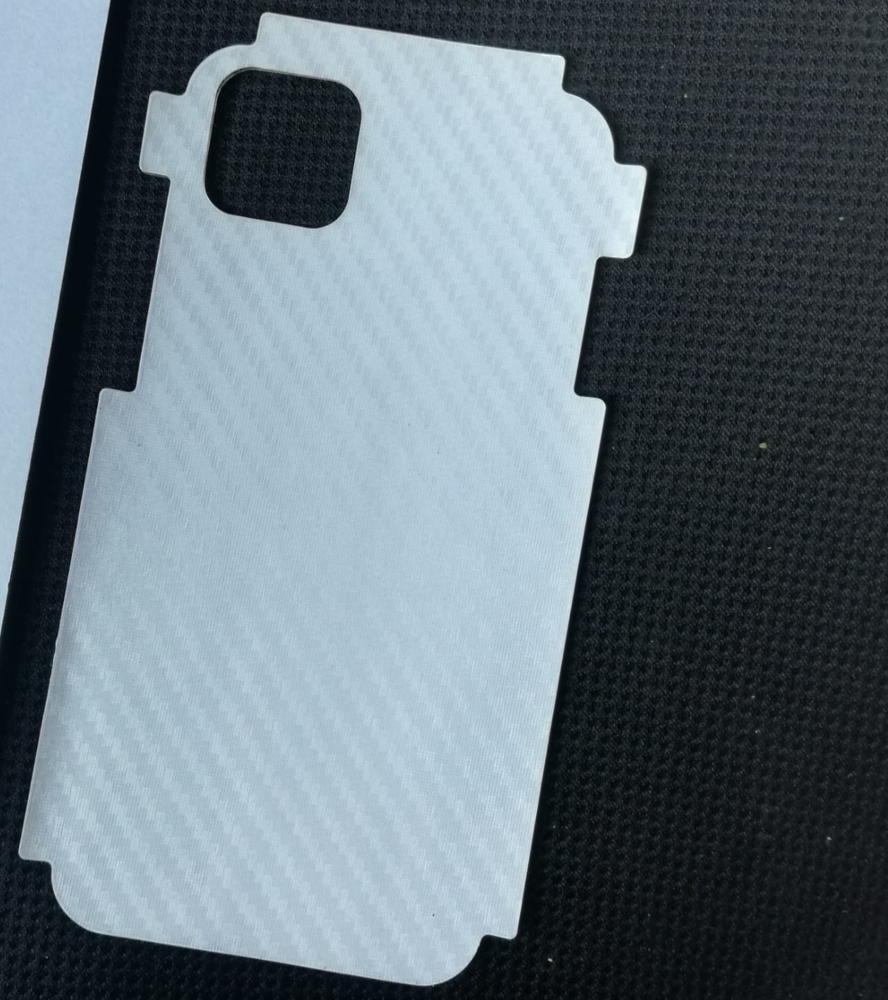 Huawei Y5 Prime 2019-Carbon Fiber Matte sheet for phones rare protection - textured designed