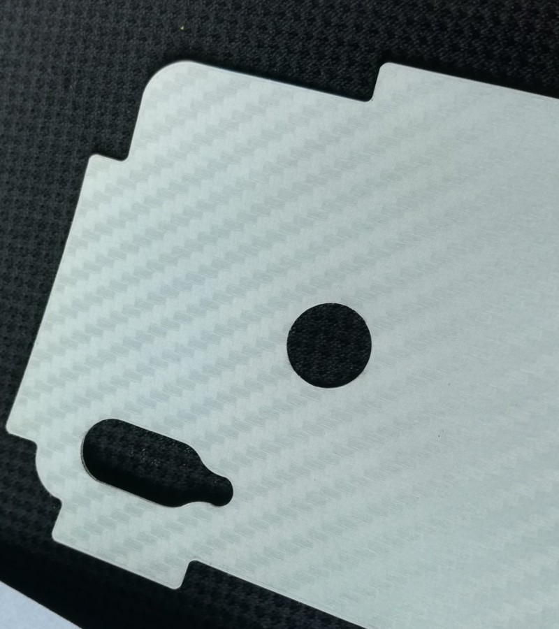 Huawei Y6s-Carbon Fiber Matte sheet for phones rare protection - textured designed