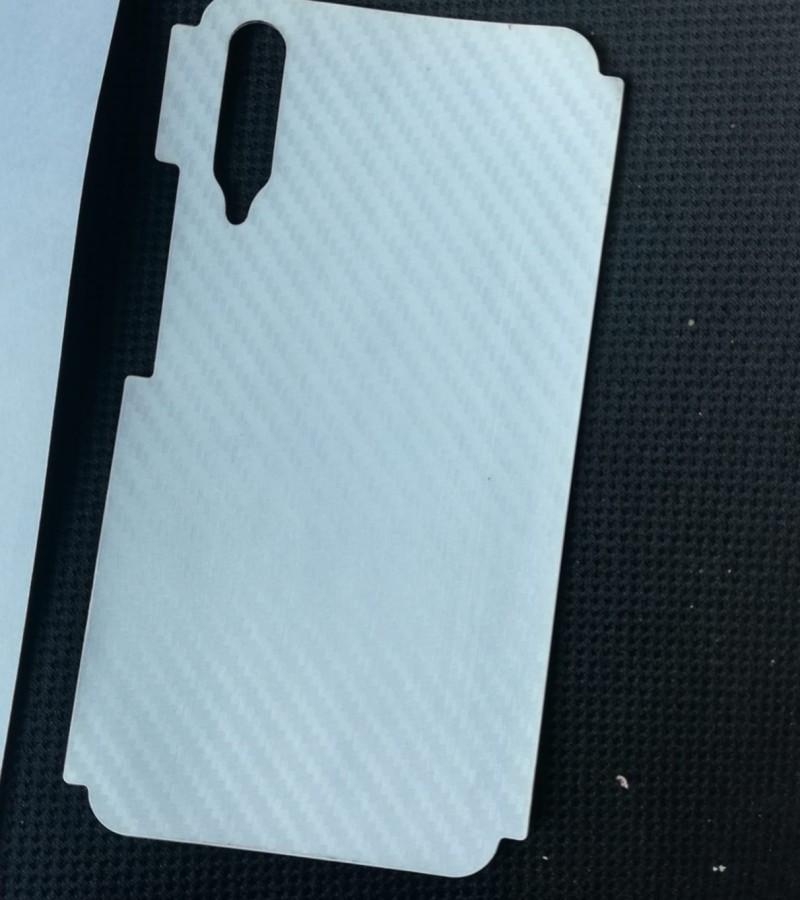 Huawei Y9s-Carbon Fiber Matte sheet for phones rare protection - textured designed