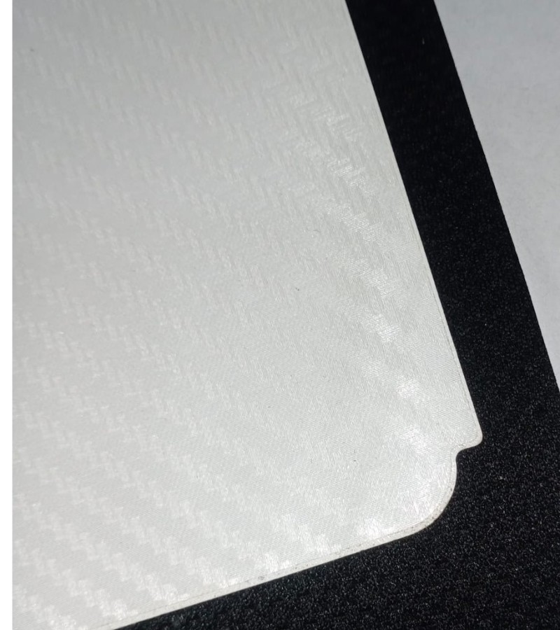 Infinix  Note 10 Pro-Carbon Fiber Matte sheet for phones rare protection - rare guard - textured design
