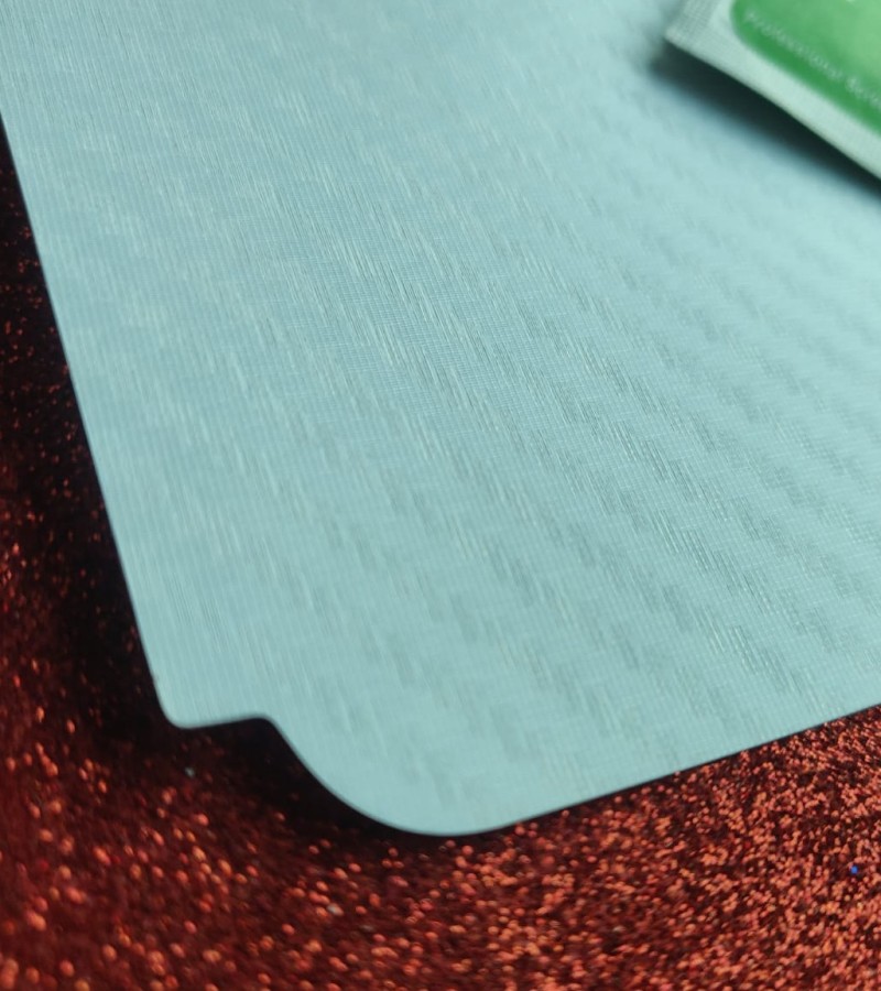 Infinix S5 Pro/Tecno Camon 15 pro-Carbon Fiber Matte sheet for phones rare protection - rare guard - textured design