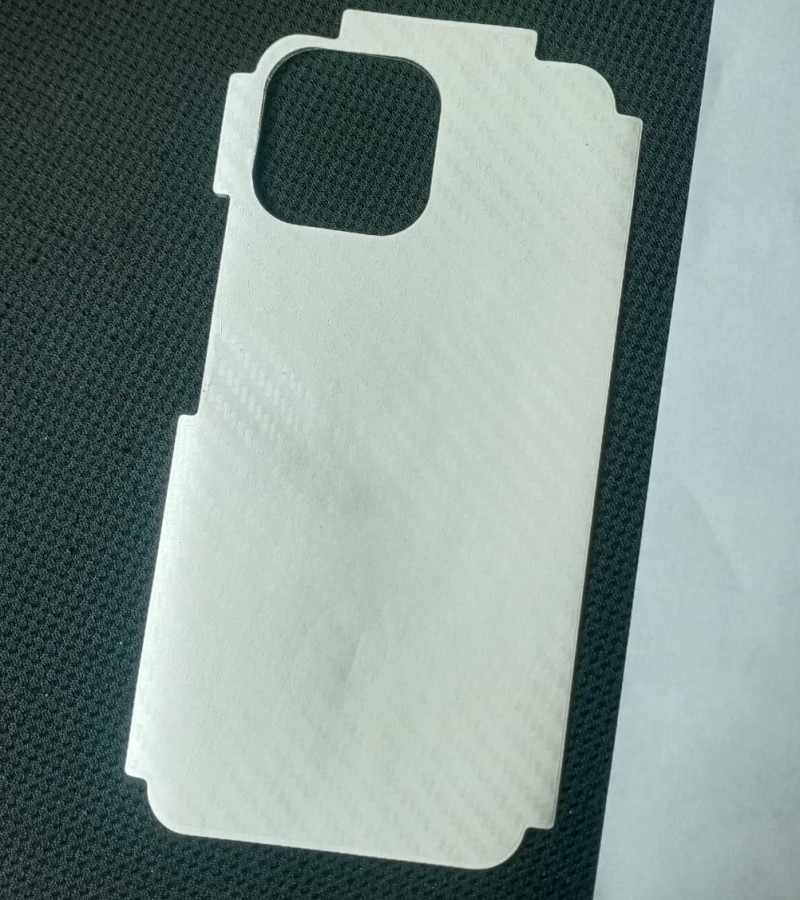 Mi 11 Lite - Carbon Fiber Matte sheet for phones rare protection - textured designed