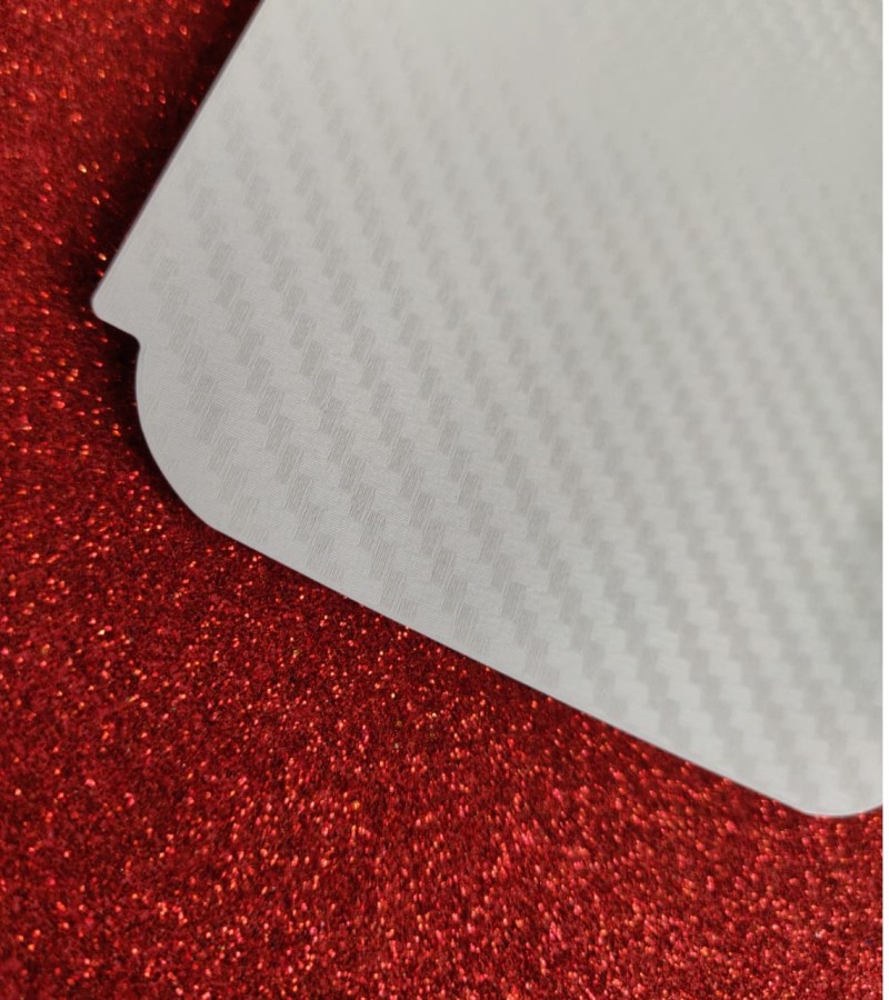 Realme 5/5 Pro/5s/5i-Carbon Fiber Matte sheet for phones rare protection - rare guard - textured design