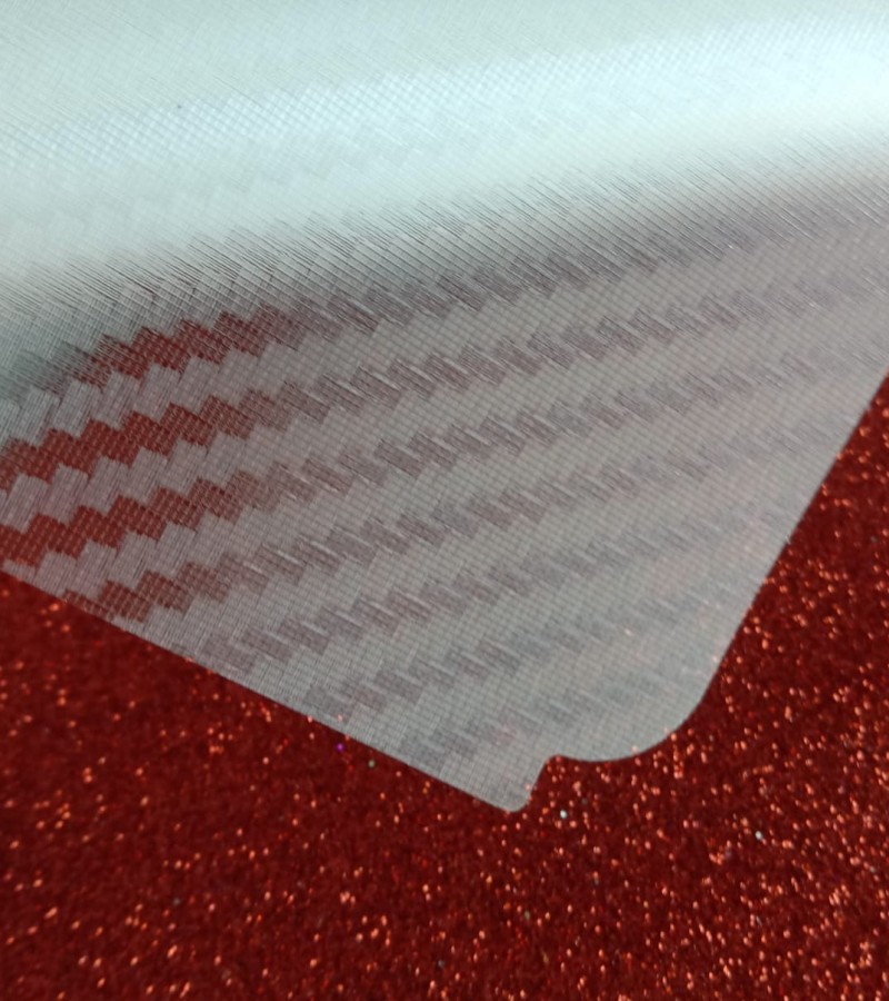 Redmi 4a- Carbon Fiber Matte sheet for phones rare protection - textured designed