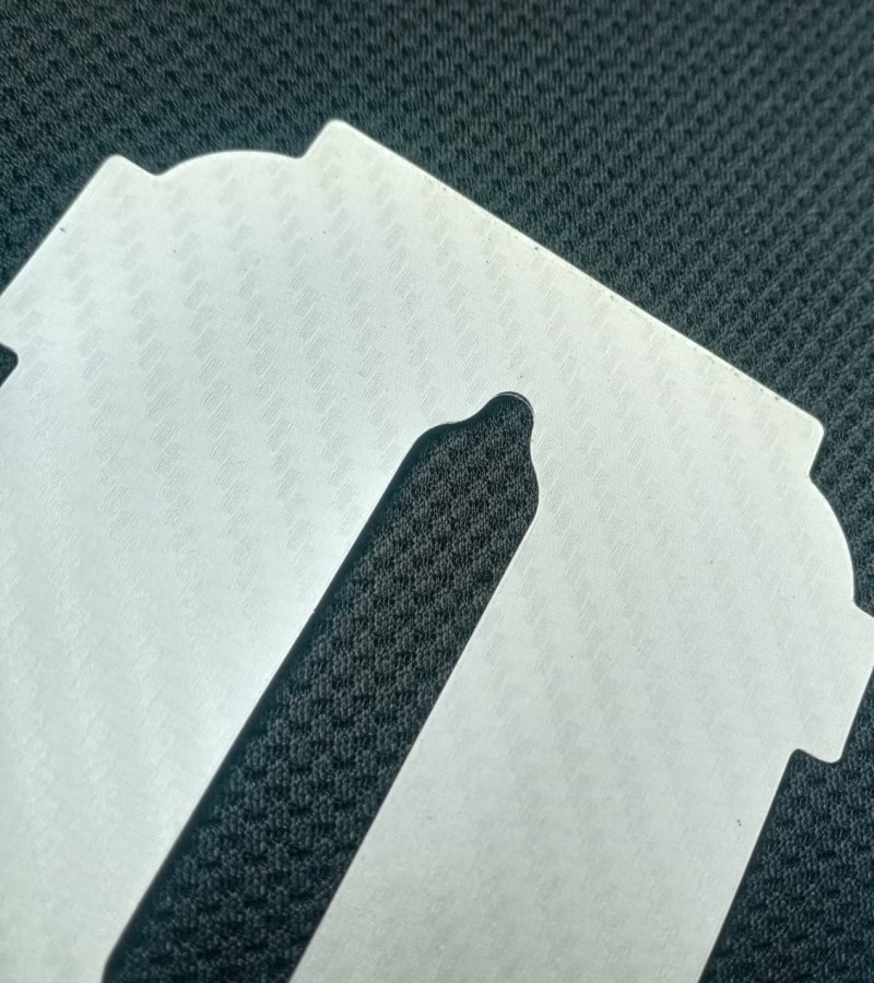 Redmi 8 - Carbon Fiber Matte sheet for phones rare protection - textured designed