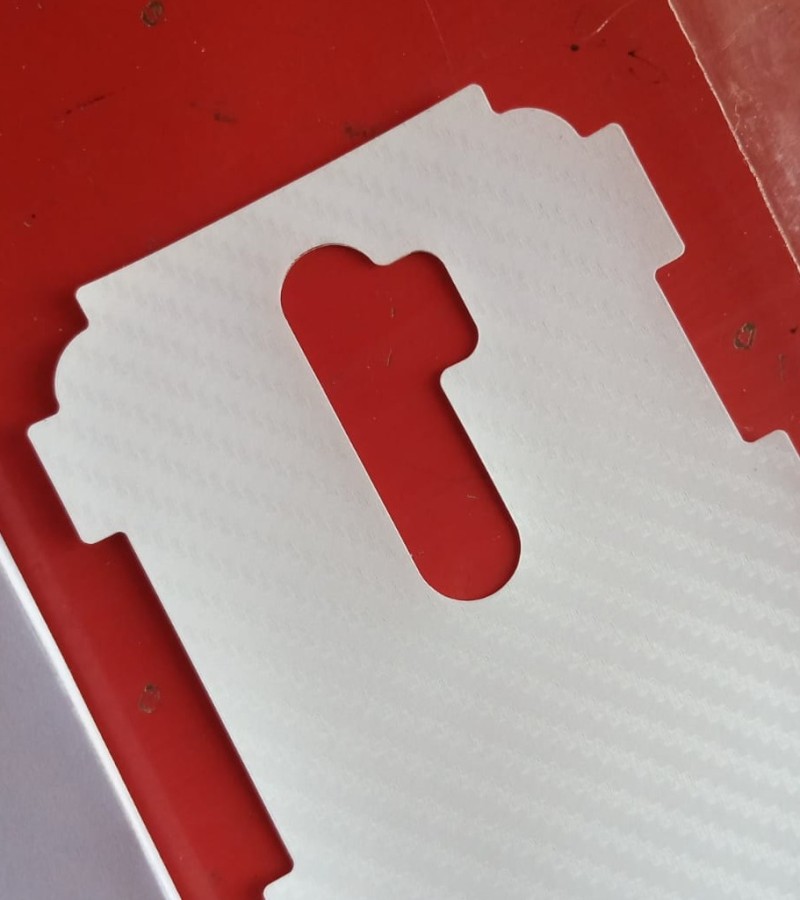 Redmi Note 8 Pro - Carbon Fiber Matte sheet for phones rare protection - textured designed