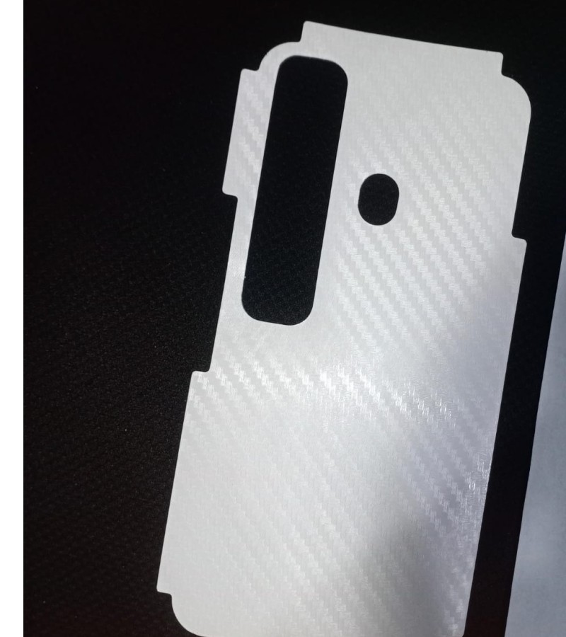 Spark 7 Pro-Carbon Fiber Matte sheet for phones rare protection - rare guard - textured design