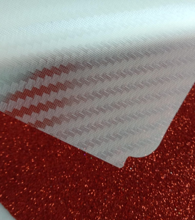 Tecno Pop 2F-Carbon Fiber Matte sheet for phones rare protection - rare guard - textured design