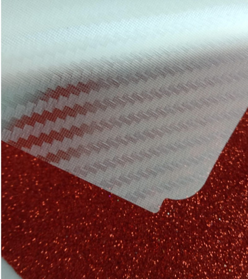 Tecno Pova-Carbon Fiber Matte sheet for phones rare protection - rare guard - textured design
