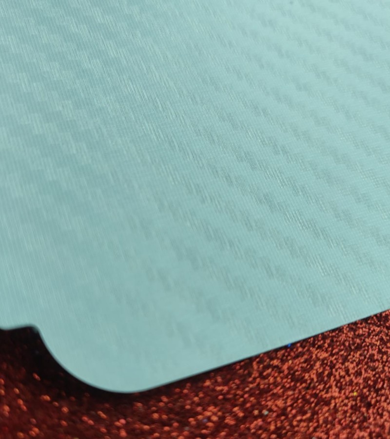 Tecno Spark 6-Carbon Fiber Matte sheet for phones rare protection - rare guard - textured design