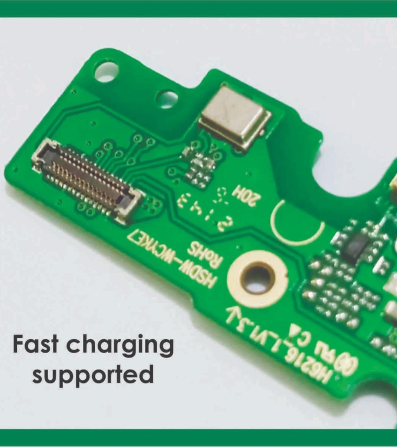 Tecno Spark 6 - KE7 Charging Port Board Flex - Board Flex Cable Plug Headphone Audio MIC Replacement