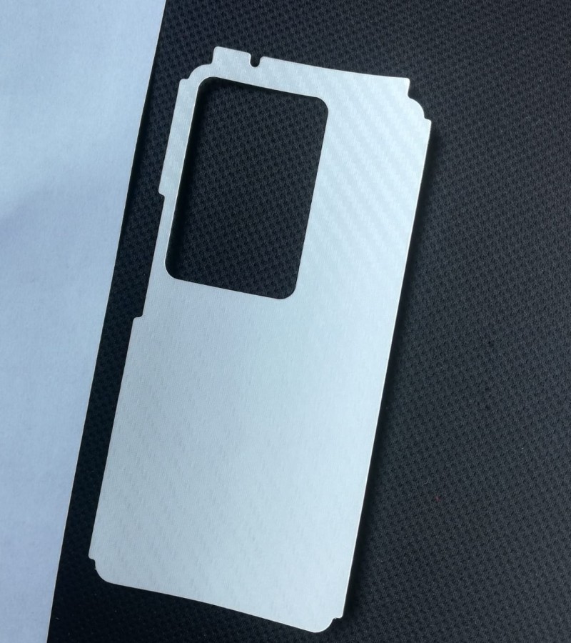 Vivo V29-Carbon Fiber Matte sheet for phones rare protection - rare guard - textured design
