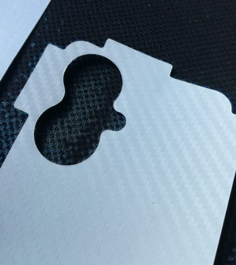 Vivo Y27-Carbon Fiber Matte sheet for phones rare protection - rare guard - textured design