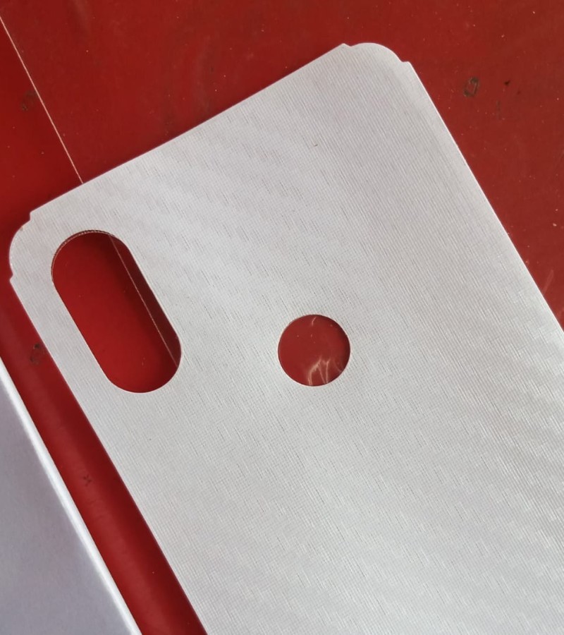 Xiaomi Mi S2-Carbon Fiber Matte sheet for phones rare protection - textured designed