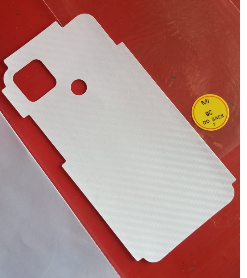 Xiaomi Redmi 9C-Carbon Fiber Matte sheet for phones rare protection - textured designed