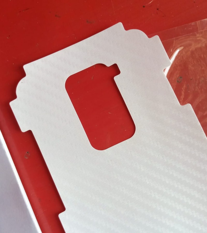 Xiaomi Redmi  Note 9 Pro-Carbon Fiber Matte sheet for phones rare protection - textured designed