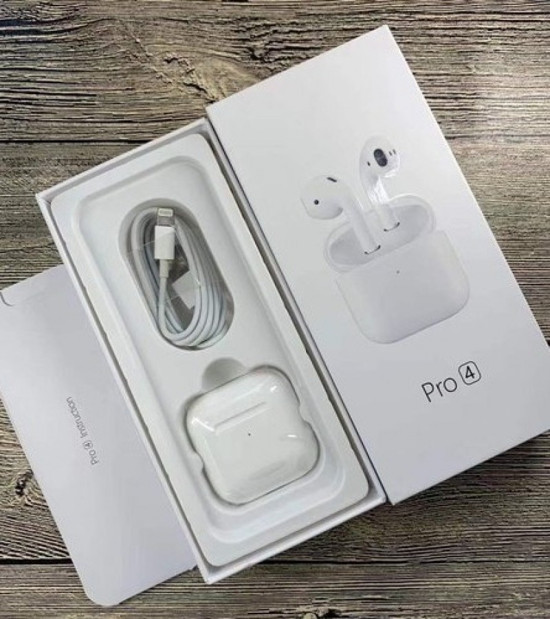 AirPods Pro 4 - Airpods Pro 4 with Charging Case - Earbud Wireless Pro 4 Bluetooth Airpods