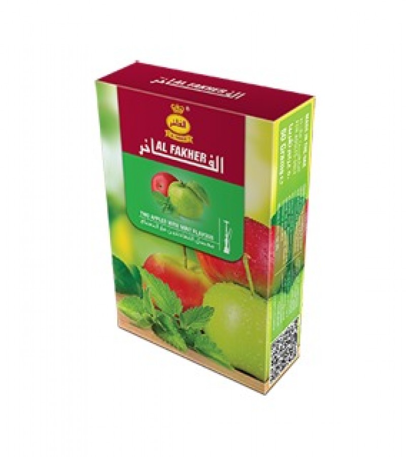 Al Fakher Two Apples With Mint Flavor 50gms Pack